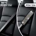 thumbnail image 5 of 2 Pcs Car Seat Belt Covers, Universal Car Seat Belt Pads Cover, Car Seat Belt Strap Cover Shoulder Pad, Bling Seat Belt Covers for Women, Car Interior Accessories, Multi-Color, 5 of 11