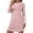 Pink, variant on Bovxnpu Nightgowns For Women, Christmas Day Womens' Cotton Nightgown Long Sleeve Sleepwear Nightshirt Lounge Dress Spring Fall Outfits