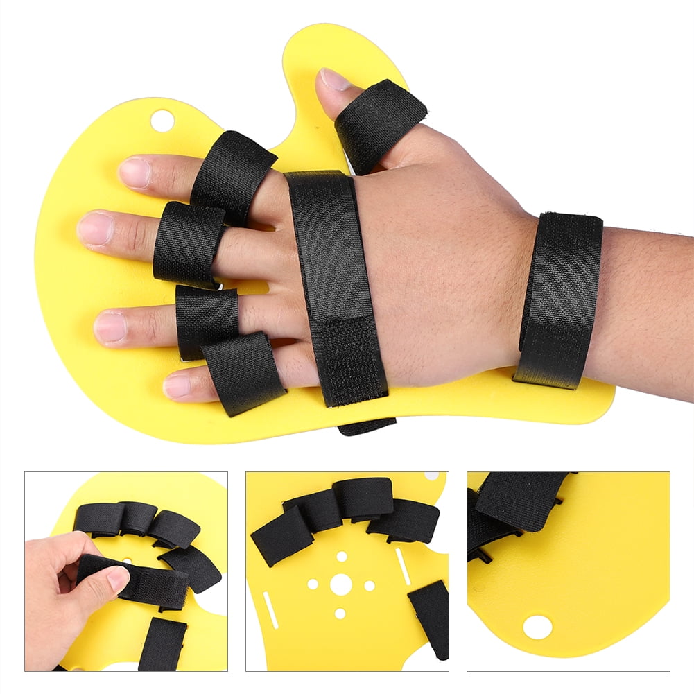Anauto Hand Brace, Finger Board,2 Colors Finger Orthotics Extended Type Fingerboard Stroke Hand Splint Training Support