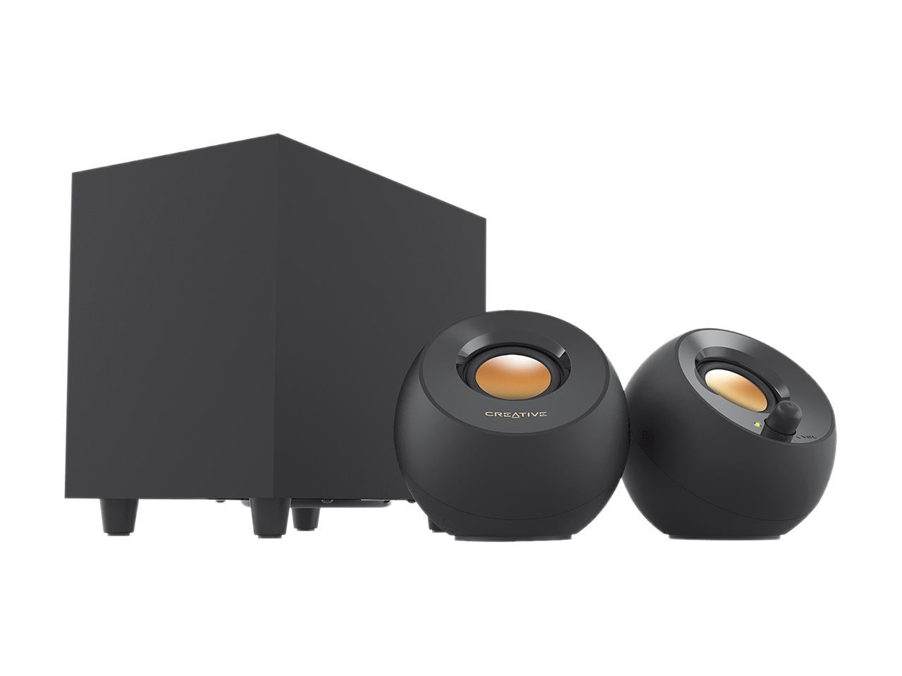 Creative amps up distinctive Pebble Pro desktop speakers