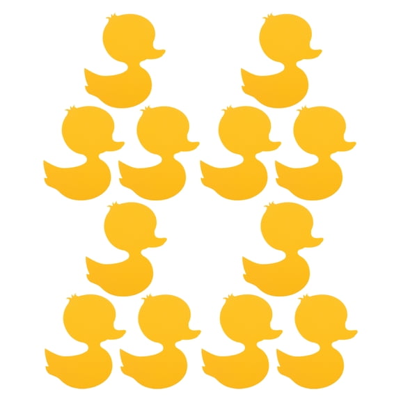 DEEPCRAFF Animal Bathtub Stickers Duck Shaped Peva 20Pcs 4.13X3.15X0.31In