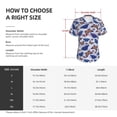 thumbnail image 4 of Vsdgher Butterflies1 Women Shirts V Neck Short Sleeve Tops T-Shirt Basic Tees, S to 3XLX-Large, 4 of 5