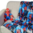 thumbnail image 3 of Spider-Man Kids Plush Hugger with Silk Touch Throw Blanket Set, 50x60 inches, 3 of 8