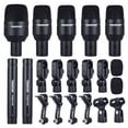 thumbnail image 4 of Graflsoa DMS-D7 Kit de Microphone à Batterie avec Boîtier en Aluminium pour Instruments de Percussion - Son Haute Résolution, Micros Dynamiques et à Condensateur, Incrustation de Mousse, Inclut Pinces et Pare-Vents, 4 of 6
