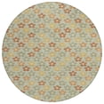 thumbnail image 2 of Addison Rugs Chantille Indoor/Outdoor Transitional Kids Celery Machine Washable Round Rug, 8' x 8', 2 of 8