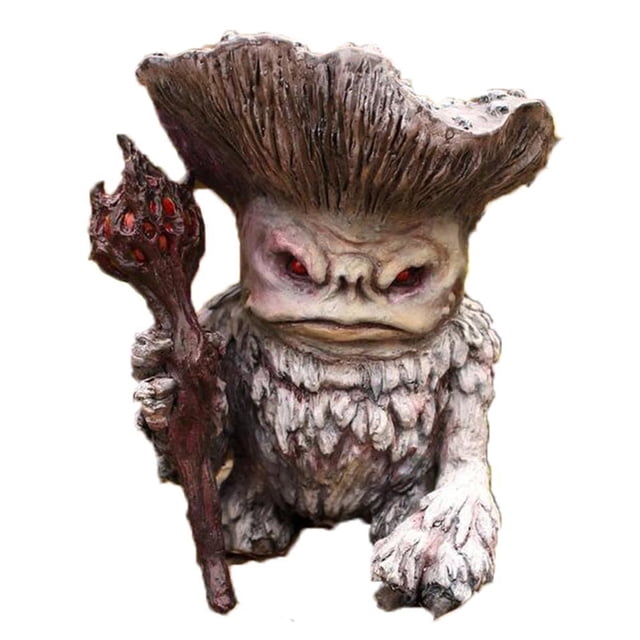 Cuento De Hadas 12 Cm Hada Seta Elfo Chamán Hechicero Troll Figura De Decoración De Jardín Hecha De Resina De Alta Yuarrent HA039902-02