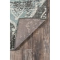 thumbnail image 5 of Momeni Distressed Transitional Area Rugs, Gray/Off-White/Blue,85.2" x 121.2", 5 of 6