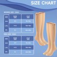 thumbnail image 3 of 2 Pairs Zipper Medical Sport Copper Compression Socks With Anti-slip Silicone for Women & Men Circulation 15-20 mmHg is Best Support for Athletic Running Cycling, Nursing, Travel, 3 of 7