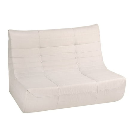 Deko Living Beige Outdoor Compressed Foam Sofa