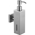 thumbnail image 1 of EcoNesxp ml Hand Sanitizer Container 5oz/250oz with Transparent Window for Bathroom Stainless Steel Wall Mounted Square, 1 of 5