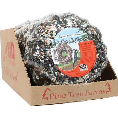 - Pine Tree Farms Inc-Le Petite Seed Wreath Counter Pack- Black 1.25 Pound/6pak (Case of 6 )