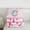 Pink C, variant on Feelyou Donut Initial E Queen Comforter Set, Princess Pink Bowknot Bedding Set, 3pcs
