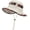A-Cement Gray, variant on Washed Cotton Bucket Hat for Women Men, Summer UV Protection Sun Hat Foldable Breathable Vintage Fisherman Hats for Hiking Beach Holiday