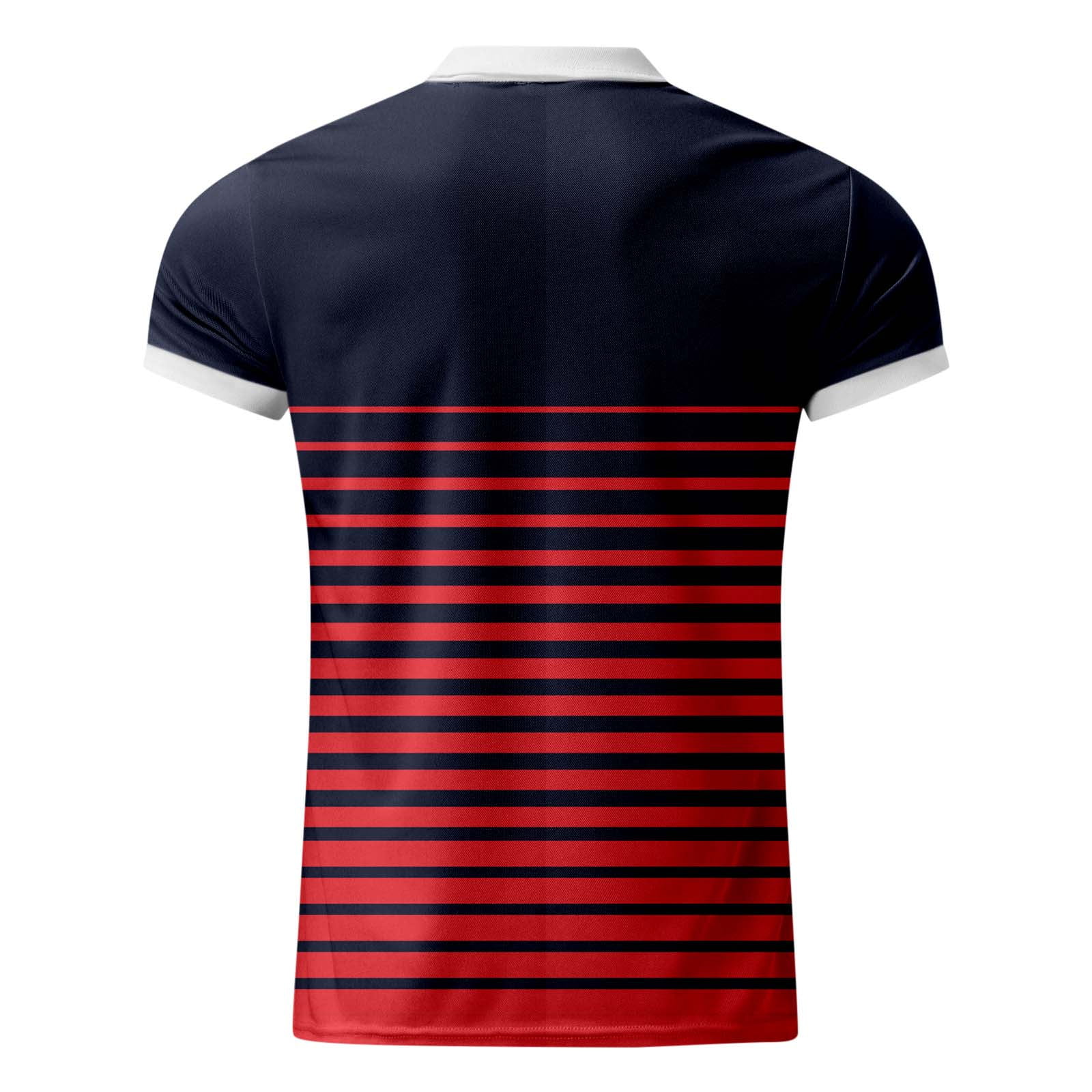 eczipvz Summer Tops Golf Shirt for Men Short Sleeve Sports Polo Shirts Mesh  Tennis T-Shirt Red,3XL 
