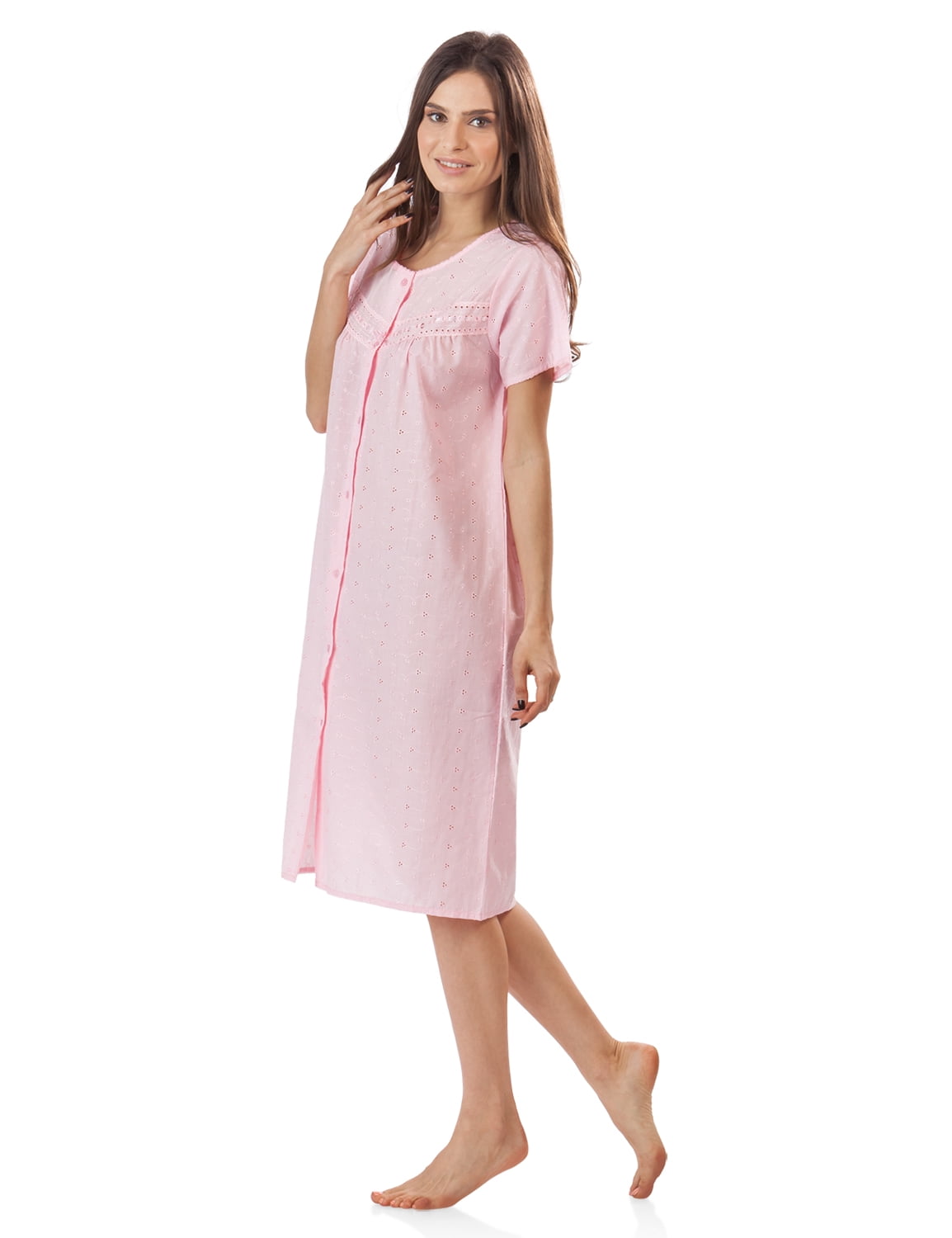 Casual Nights Womens Short Sleeve Eyelet Embroidered Jamaica | Ubuy