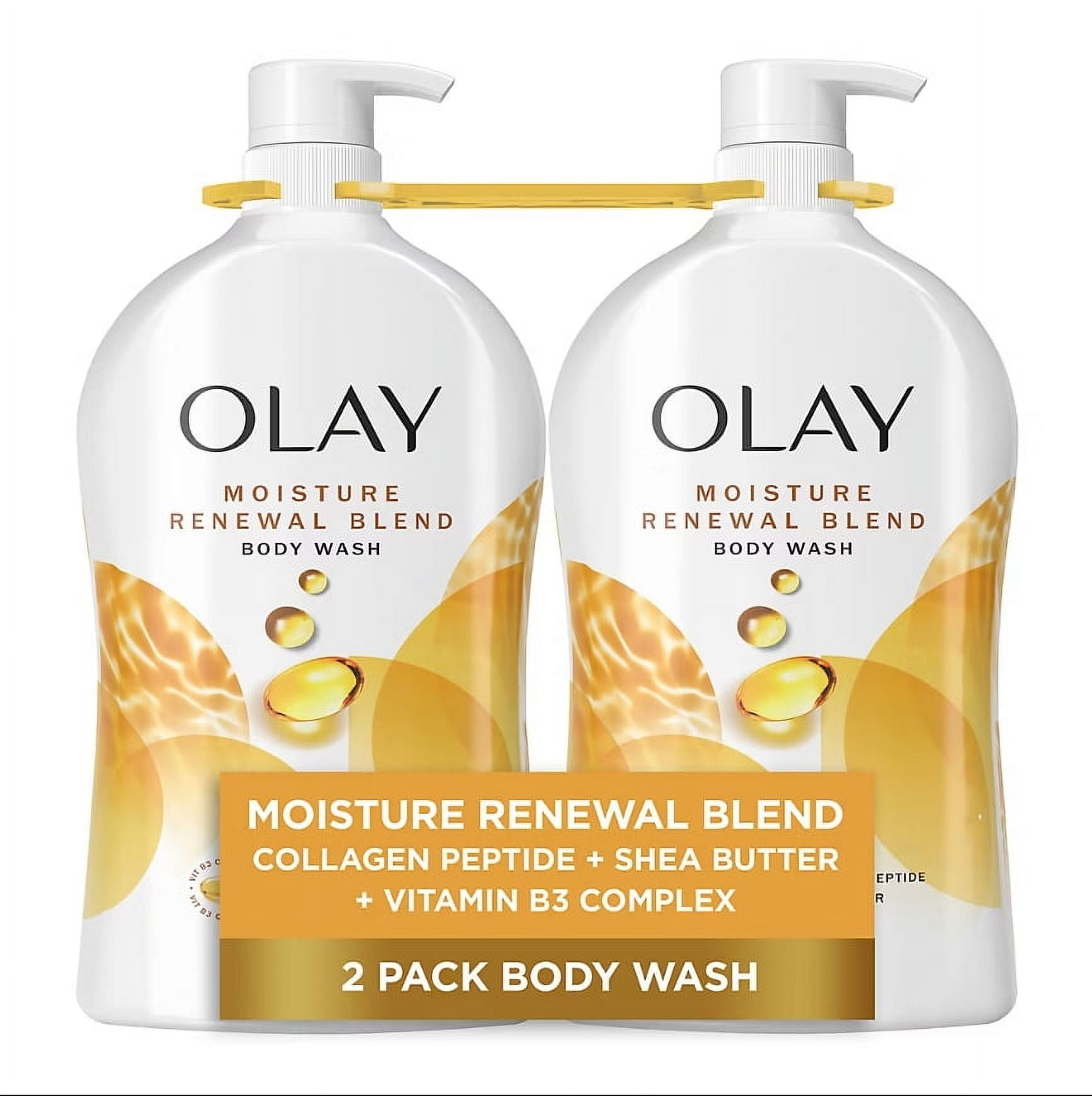 Olay Moisture Renewal Blend Body Wash, 2 pk./35 fl. oz.