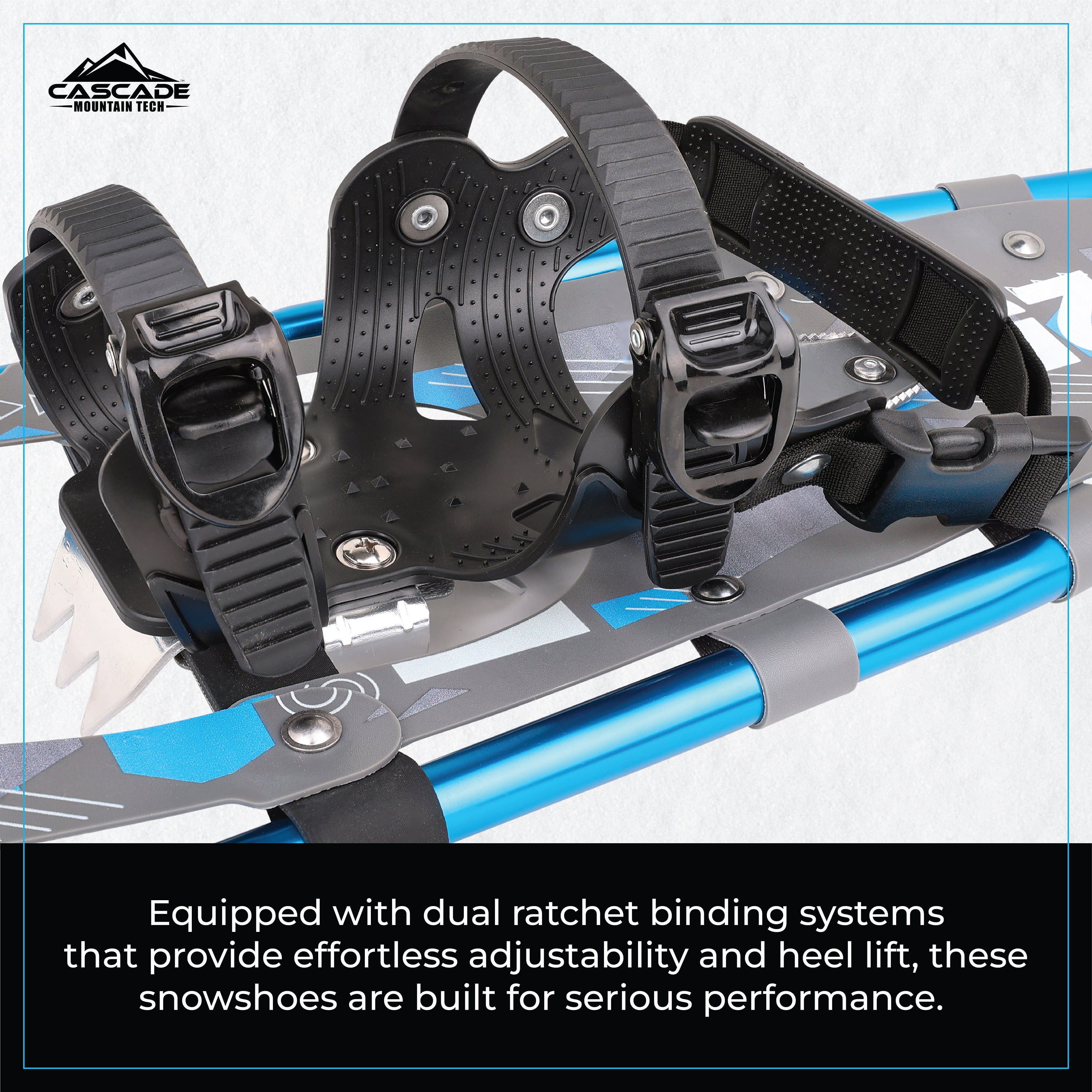 Navigator Series Men and Women's Lightweight 30" Aluminum Frame Snowshoe Pair, Ratchet Binding