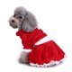 thumbnail image 5 of Vestido de Navidad para perros Falda roja para mascotas Disfraz de Papá Noel para perros Sudadera con capucha cálida para cachorros Ropa para gatos Ropa de invierno para mascotas Ropa navideña para mascotas Ropa para mascotas de Halloween Ropa para perros divertida (1 paquete, L) JM, 5 of 5