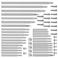 thumbnail image 4 of 1 Ensemble Pièces de Réparation de Basson Kit de Remplacement de Vis de Fixation de Rouleaux Outil de Réparation d'Instrument à Vent, 4 of 8