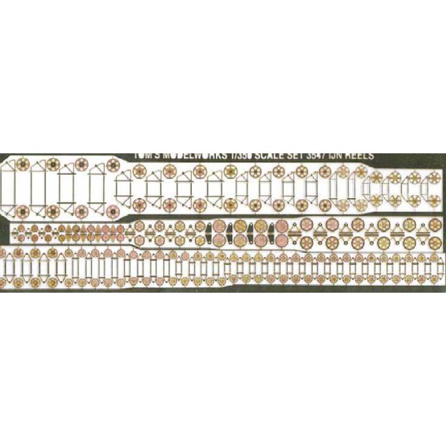 1/350 IJN Deck Bobines Génériques pour Destroyers et Cuirassés