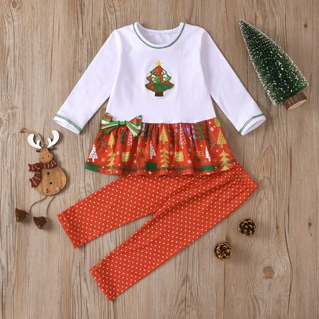 

Leutsin Baby Boys Short-Sleeve Bodysuit Autumn Winter Christmas Girls Clothing Set Long Sleeve Tops Pants Clothes Suit Outfits