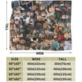 thumbnail image 3 of Ryan Reynolds Blanket Anti-Pilling Throw Blanket Plush Blanket Lightweight & Ultra-Soft, Warm & Comfy Flannel Fleece Blanket for Couch, Bed, Sofa, 50x60, 3 of 6