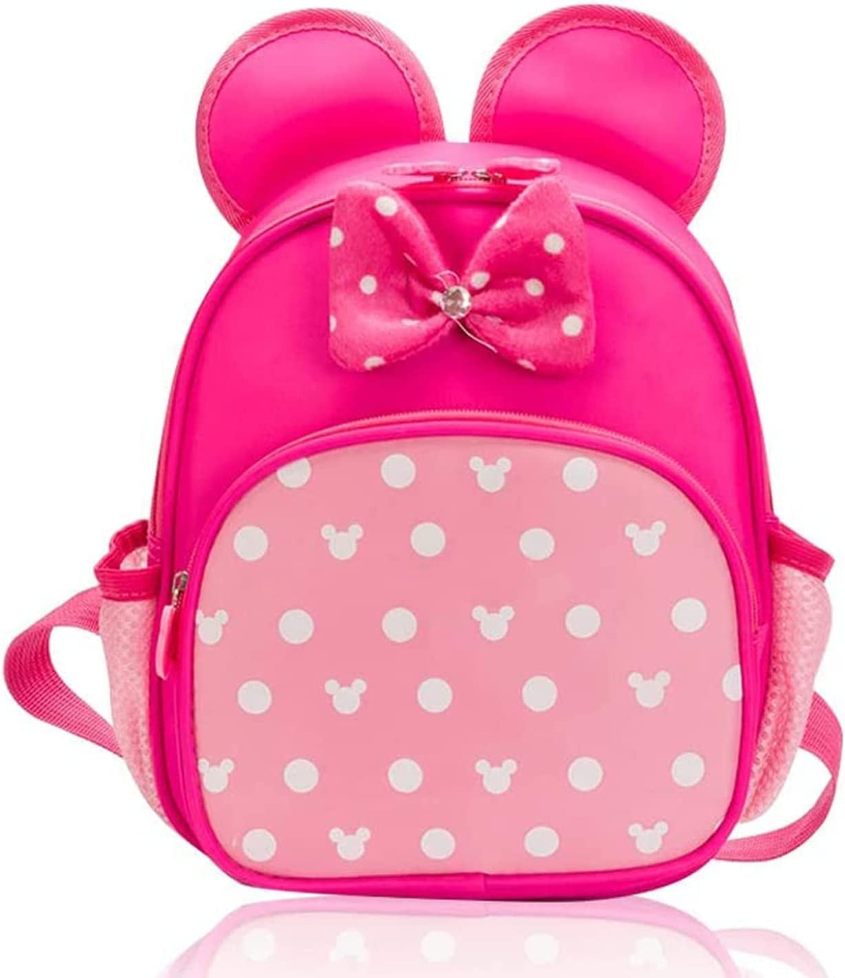 Kid Cute Pink Backpacks for Little Girls Cartoon Mini Mouse Backpack