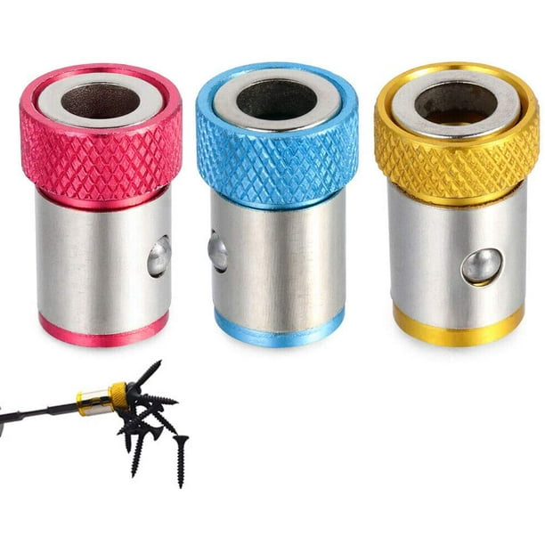 Screwdriver head clearance magnetic ring