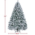 thumbnail image 3 of Árbol de Navidad Yaheetech artificial preiluminado de 6 pies con luces, 3 of 8