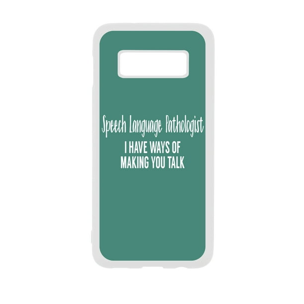 Inspirational Quote Case Teacher Therapist Appreciation White Rubber