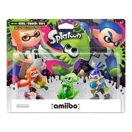 Splatoon 3-Pk, Splatoon Series, Nintendo amiibo, (Splatoon 2 Best Controller)