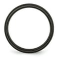 thumbnail image 3 of Auriga Stainless Steel Brushed Black IP-plated 6 mm Band for Women Size 13, 3 of 6