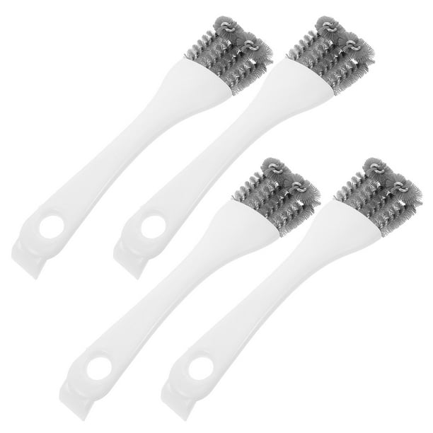 GOOHOCHY 4 cepillos para limpiar parrillas de cocina, cepillos para parrillas, herramientas de limpieza, cepillos para limpiar estufas.