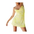 thumbnail image 1 of Sedceaty Women's Spaghetti Strap Dress, Sleeveless Pattern/Leopard/Zebra Stripes Low-Cut Backless Club Cocktail Party Dress, 1 of 3