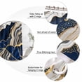 thumbnail image 6 of Blue Marble Waterproof Fabric Shower Curtain,Grey Gold Texture Vintage Farmhouse Art Waterproof Fabric Shower Curtain for Bathroom Curtains Bathtubs Hotel Shower Curtains with 12 Hooks Standard 60x72, 6 of 8