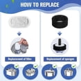 thumbnail image 5 of 2025 40PCS Cat Water Fountain Filters for 67oz/2L and 108/3.2L Stainless Steel Pet Fountain Cat Replacement Filters Sponges, 5 of 5