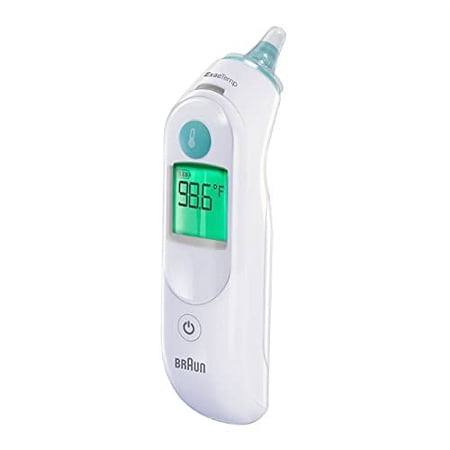 Braun ThermoScan6,IRT6515 DigitalEar Thermometer for Adults, Babies, Toddlers and Kids Fast, Gentle, and AccuratewithColor Coded Results