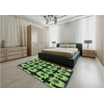 thumbnail image 4 of Ahgly Company Indoor Rectangle Patterned DarkSlateGray or DarkSlateGrey Green Area Rugs, 4' x 6', 4 of 6