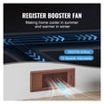 thumbnail image 3 of Fan 4x12in Duct Fan 100CFM 10 Adjustable Speeds with LCD Smart Controller, 3 of 7