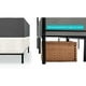 thumbnail image 3 of Cama Individual HOMEMAKE FURNITURE Somier de Metal Negro Minimalista Moderno 197x99,5cm, 3 of 6