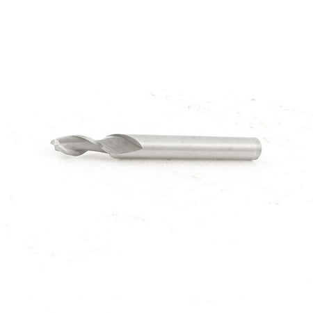 Unique Bargains Milling Cutter Straight End Mill 5mm x 6mm x 13mm x 57mm 2 Flute