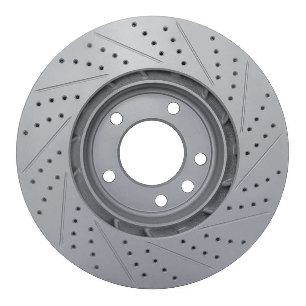 Dynamic Friction Company 830-74050D DFC Geoperformance Rotor - Drilled and Slotted