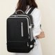 thumbnail image 2 of Women's Multifunctional Travel Backpack Luggage Bag with USB Interface Independent Shoe Cabinet Can Board The Plane, 2 of 5