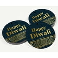 thumbnail image 3 of Inkdotpot Gold Foil Paper Hang Tag Happy Diwali Favor Tag 100 Piece, 3 of 6