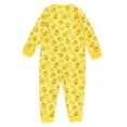 thumbnail image 6 of Sesame Street Big Bird Pajamas Toddler Fleece Footless Sleeper One Piece PJ, 6 of 7