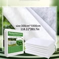 thumbnail image 3 of Plant Frost Blanket Heavy Duty, 30G Non-Woven Breathable Cover For Garden Beds Vegetable Rows Container Plants, Freeze Protection Extend Growing Season For Outdoor Potted Flowers, 3 of 7