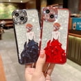 thumbnail image 2 of compatible iPhone14 13 12 11 8 7 Plus Pro Max XR XS Max Bling Case, Women's Luxury Glitter Rhinestone Diamond Cover Cheap and fine, 2 of 5