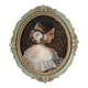 thumbnail image 1 of imagen ovalado de vintage , montaje en pared frente de , hecho de poliresina elegante decoración, 1 of 9