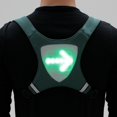 thumbnail image 4 of Mochila de chaleco recargable Usb con señal de giro LED, deporte al aire libre remoto Sa, 4 of 4