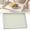 Gray, variant on VKQNRGS Black Small Serving Tray,Countertop Organizer | for Bathtub Bathroom Vanity Items,Serving Accessory,Coffee,Drinks,Tea,Party,Spa,Perfume and Display Use,18x24.3cm/7.09x9.57in